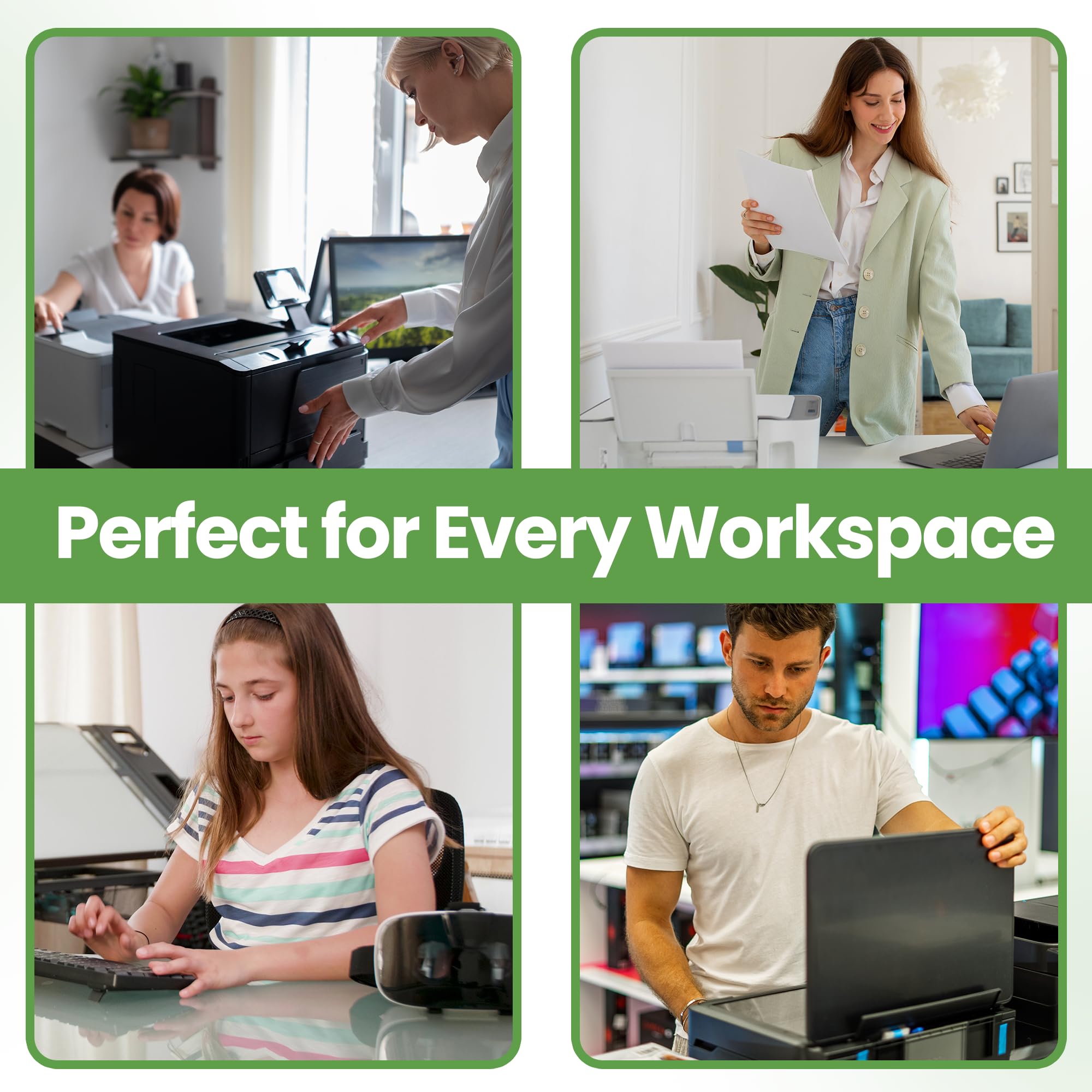 TAIGAOASIS Compatible Replacement Ink Cartridges for HP Printers – 87A CF287A / 87X CF287X Laser Printer Toner, High Yield for HP M506 M501 M527 Series, Black Ink – Pack of 2