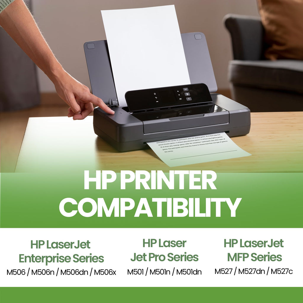 TAIGAOASIS Compatible Replacement Ink Cartridges for HP Printers – 87A CF287A / 87X CF287X Laser Printer Toner, High Yield for HP M506 M501 M527 Series, Black Ink – Pack of 2